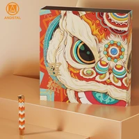 andstal dancing lion chinese style design metal fountain pen 23k gold plated nib high end pocket pens business office supplies