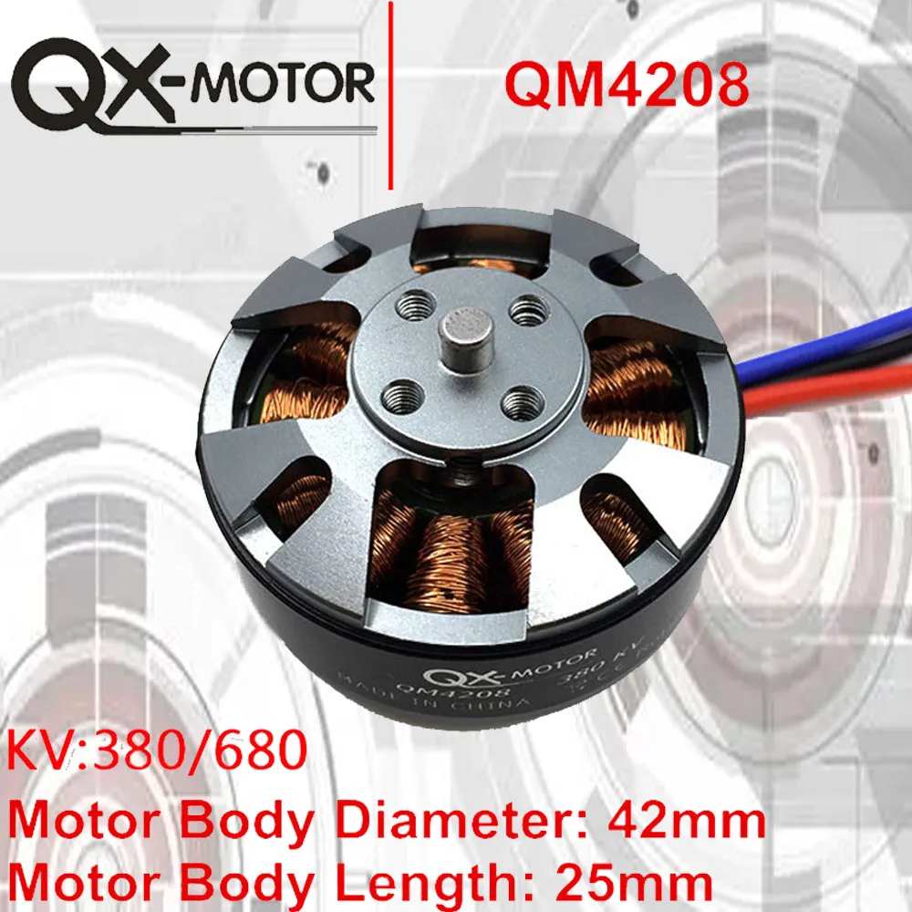 

QM4208 380/680KV CW CCW 3508 Brushless Motor QX-MOTOR For RC Remote control toys