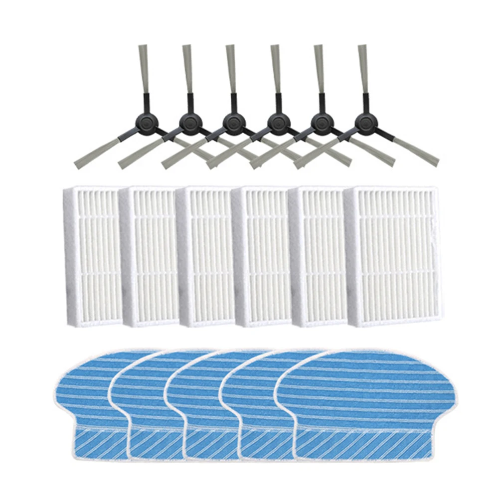 

Side Brushes Rags Filter Replacement For MyGenie X750 X990 ZX1000 P1 P2 P3 Robot Vacuum Cleaner Accessories