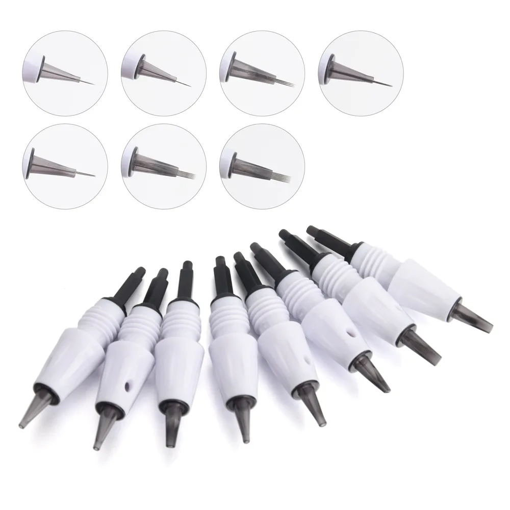 

50/30/10pcs Microblading Tattoo Needle Cartridge M1 L1 R3 R5 F5 F7 Used for Artmex V8 V6 V3 PMU Tattoo Machine Supplies