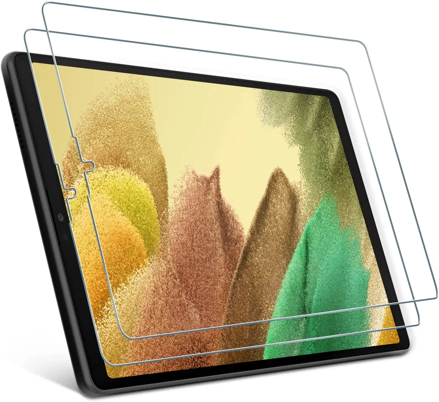 

2 Pack for Samsung Galaxy Tab A7 Lite 2021 Released Screen Protector Resistant Anti-Fingerprint HD Tablet Tempered Glass