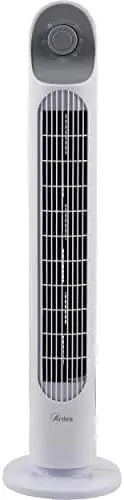 

| AR5T800 Ventilador Vertical Altura 81 cm con 3 Intensidades y Oscilación Automática de la Torre desde el Suelo o Nivel Venti