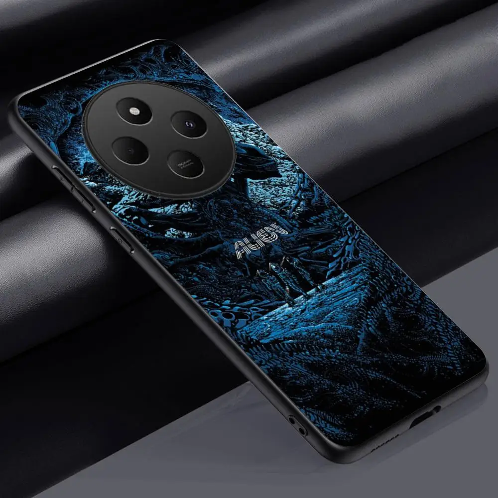 Фото Чехол для телефона Alien Romulus Super Cool Poster для Redmi Note 14 13 12 11 Pro Plus S 5G 14C A3, мягкий черный чехол для телефона №4