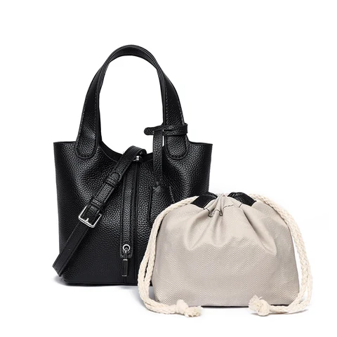 Большая сумка из 100% натуральной кожи, сумки, женские сумки, сумка через плечо, сумка через плечо из воловьей кожи, 3-слойная