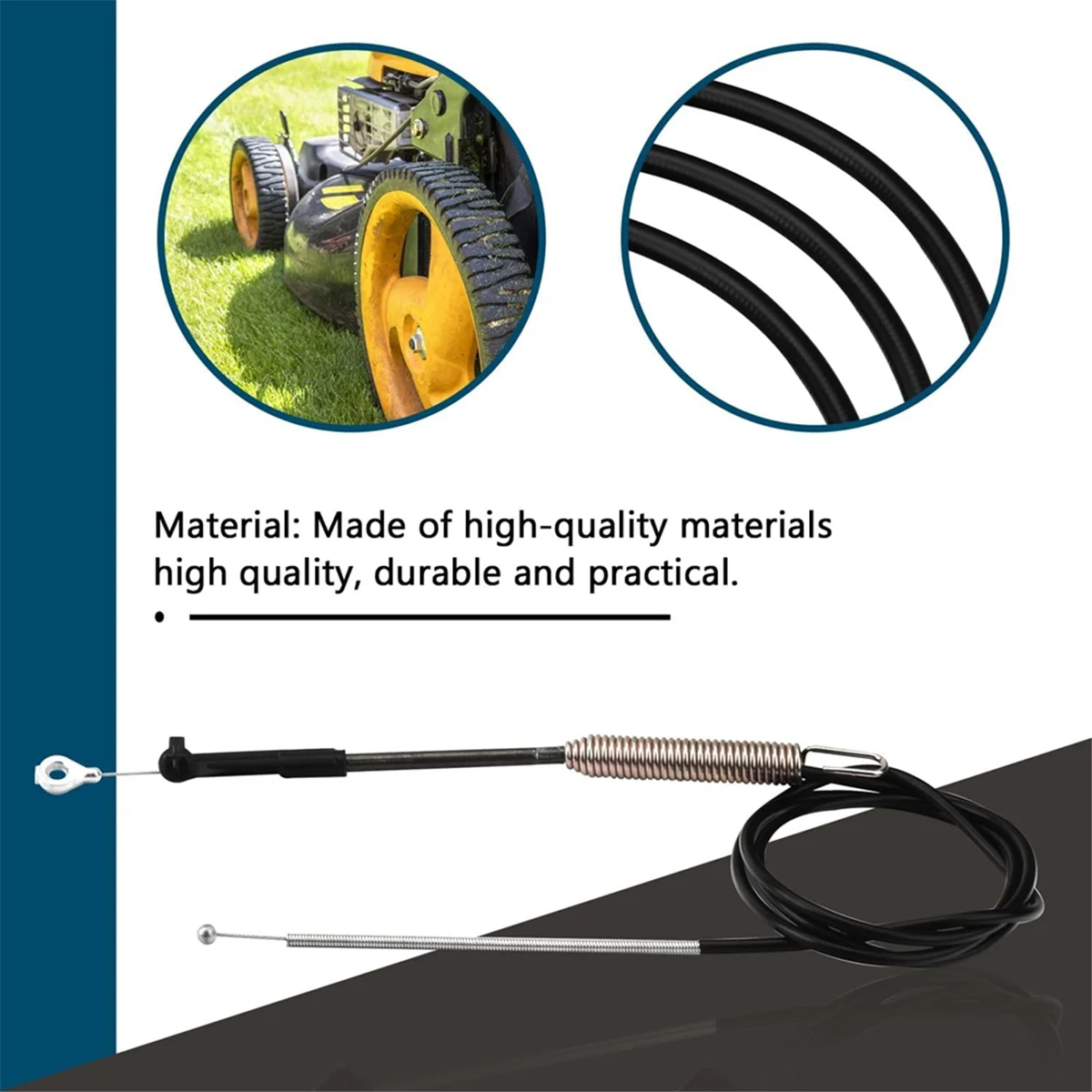 133-8158 Тормозной трос для газонокосилки Toro 30 дюймов Timemaster подходит модели 20199 20200