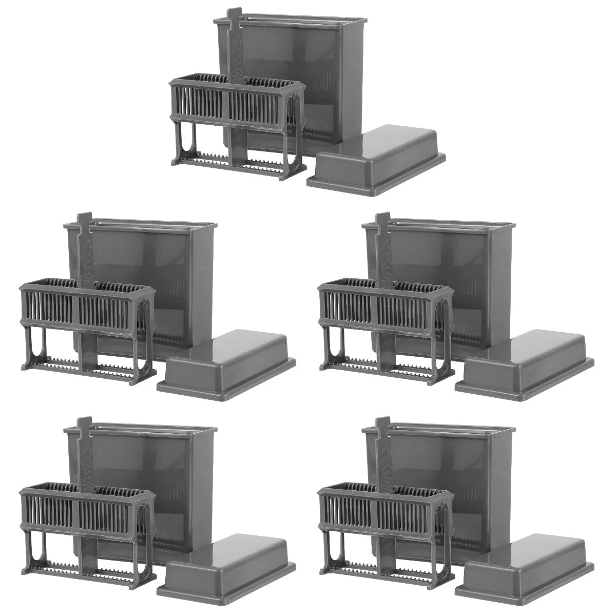 5 комплектов, пластиковые банки для микроскопа (art.: 3920c20caab36) - 3920c20caab36