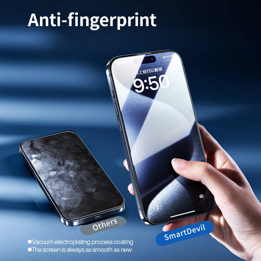 2 шт. защитное закаленное стекло для iPhone 15 Pro Max