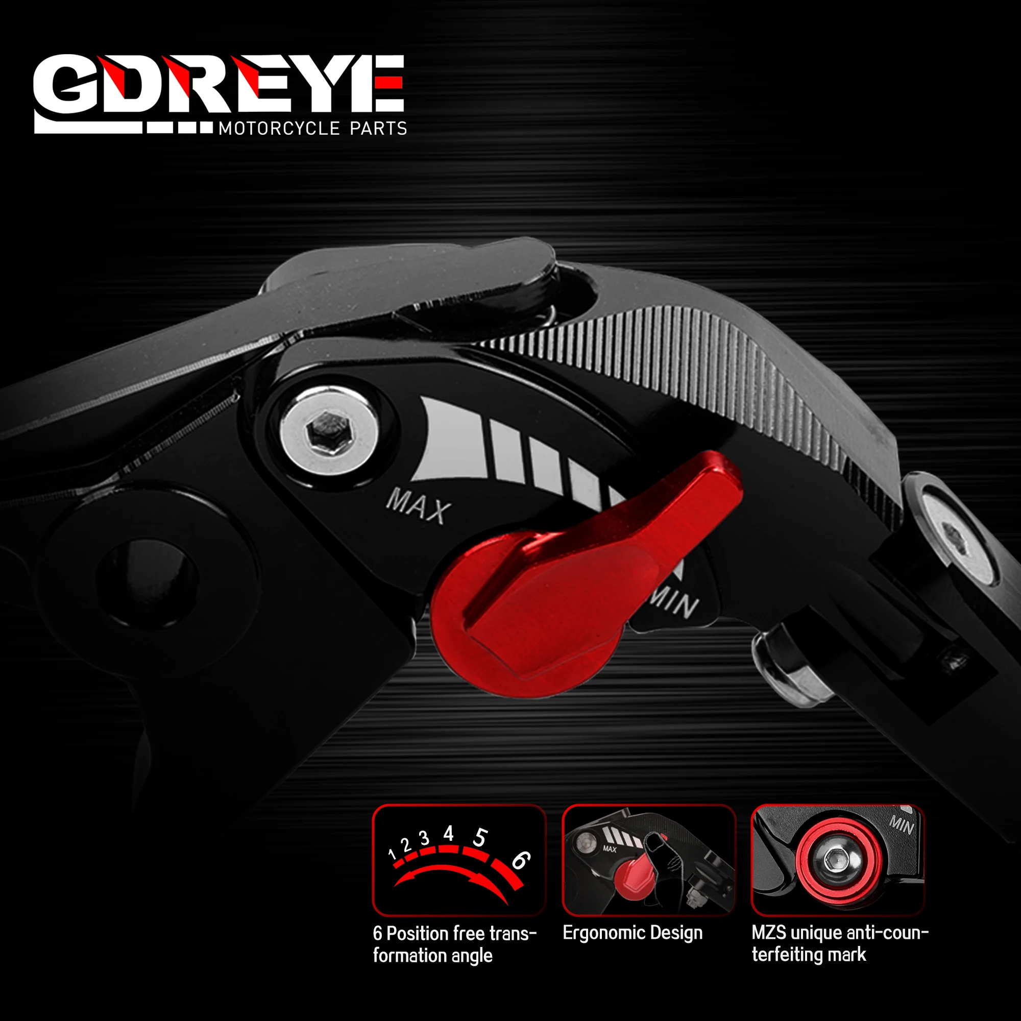 Для мотоцикла KOVE 800X Pro kove800x 2024 2025 Регулируемый алюминиевый рычаг тормозной муфты