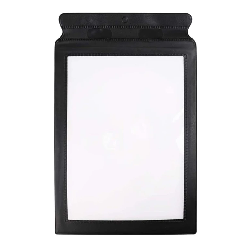 Увеличительное стекло для чтения 3X формата А4 переносное из ПВХ с полным
