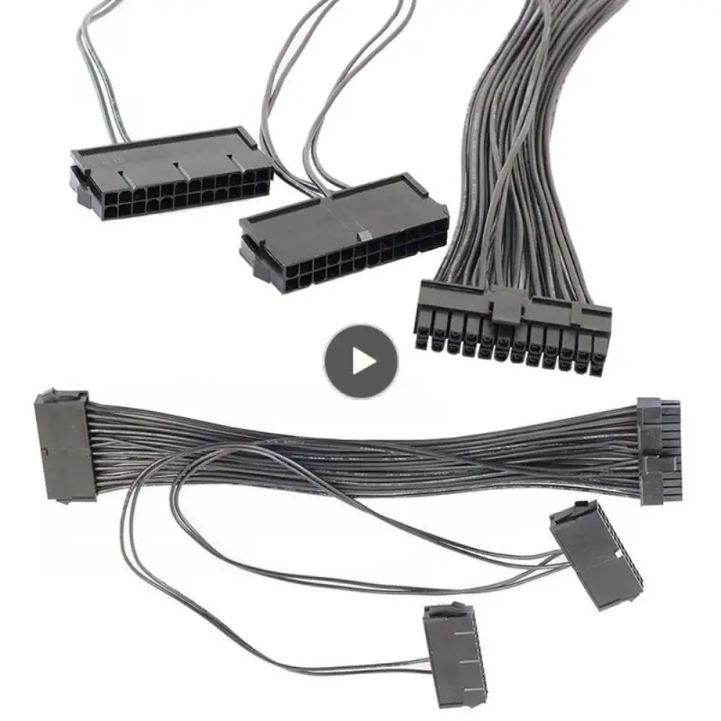 

24pin Power Startup Cable Power Switch 7.9inch Converter High Price-effective Power Line Supply Unit Starter Cord 2000w New