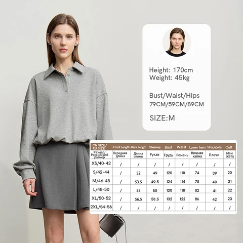 Женские толстовки Amii из хлопка