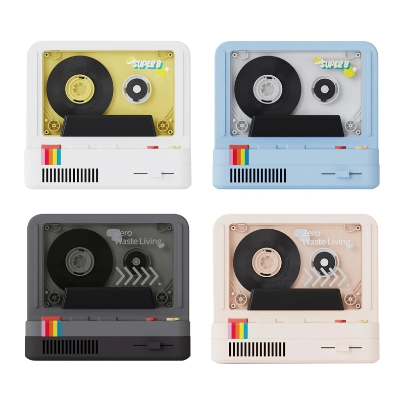 

Креативная лента беспроводной динамик Ретро Многофункциональный сабвуфер Tf карта