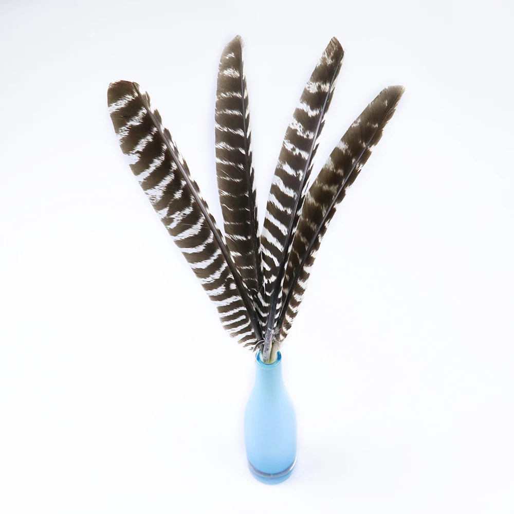 

30-35cm Real Natural Turkey Feather Wholesale 10/30/50/100/Pcs Marabou Plumes for Jewelry Making Diy Festivals Head Accessory