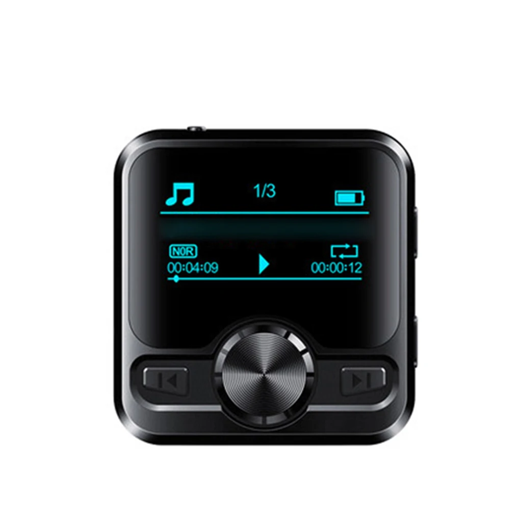 

M9 Mini Bluetooth 4.2 Sport Player HIFI MP3 Music Player Sound Record IPX6 FM Radio Repeater 1.2 inch Digital Display Walkman