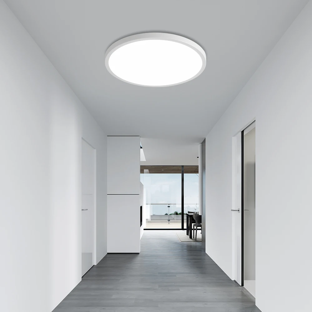 

Ultra Thin LED Ceiling Lamp 9/13/18/24/36/48W Highlight Modern Simple Surface Mount LED Panel Light for Bedroom Corridor