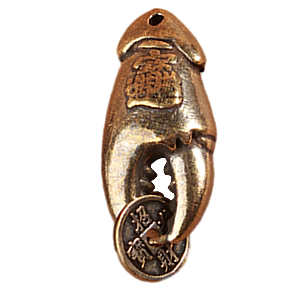 

Choker Necklace Keychain Charms Pendant Jewelry Making Ancient Coin Crab Claw Men Women