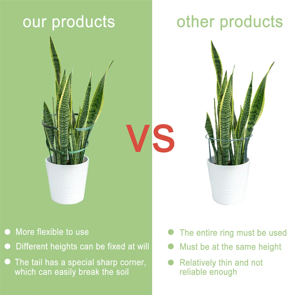 

Indoor Outdoor Potted Plant Support Vegetable Plants Stakes Holder Universal Bracket Greenhouse Gardening Gadgets