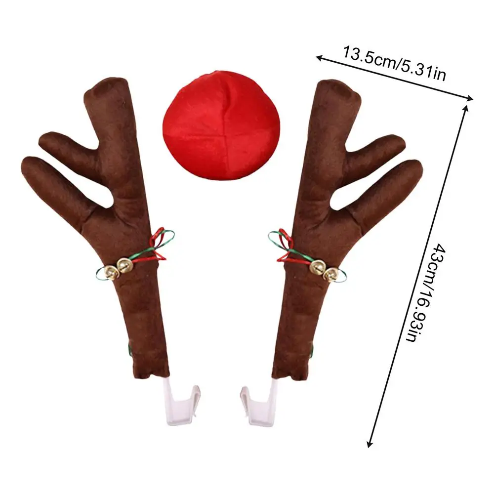 

Автомобильные рога, праздничные автомобильные украшения в виде оленя, декоративные плюшевые автомобильные рога для поля гольфа, парад, праздник, сезон, охотничьи мероприятия