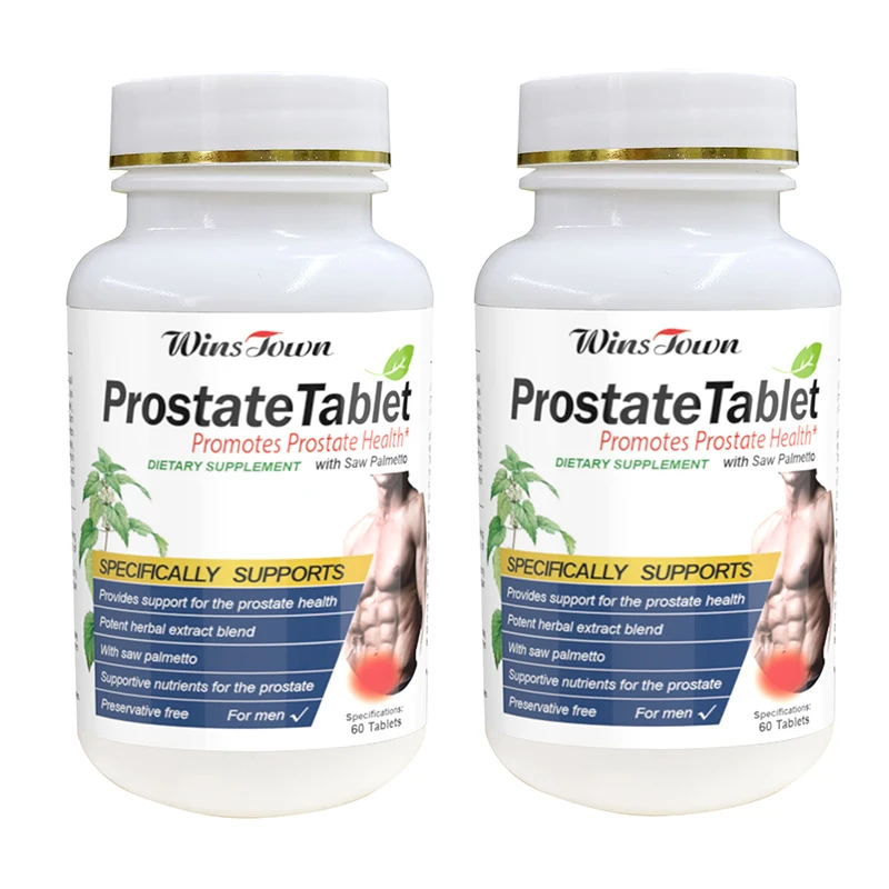 

2 bottles Male Kidney tonic tablet Prostate Health Tablet provides supportive nutrients prostate health improves quality of life