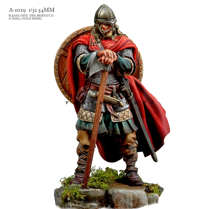 

54mm Resin Soldier model kits figure colorless and self-assembled A-1029