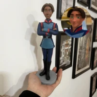 mx401 custom cartoon anime character dolls prince figures handmade polymer clay children birthday gift