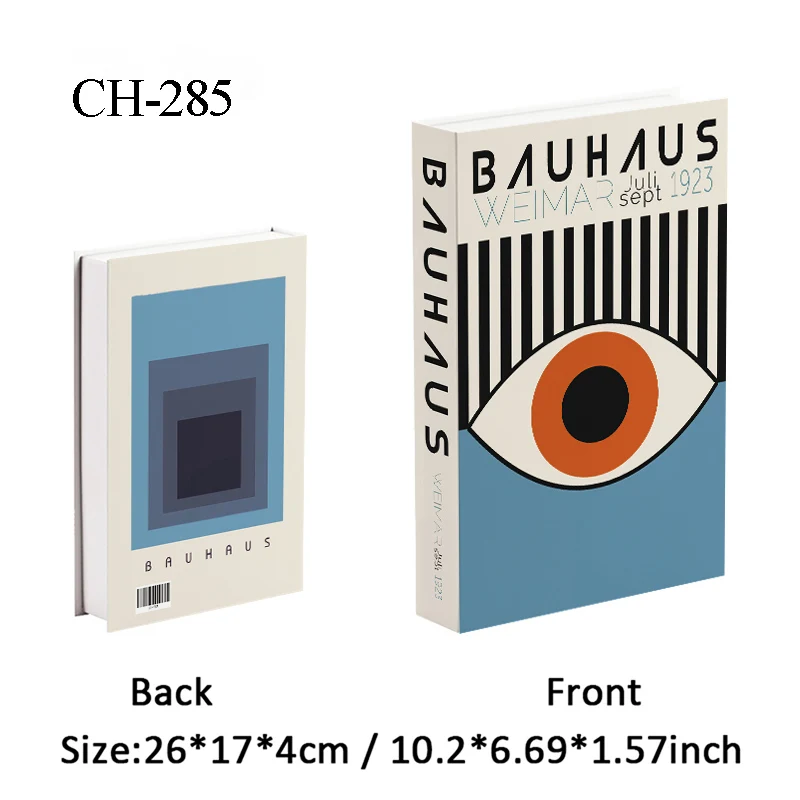 

Декоративная книга Bauhaus