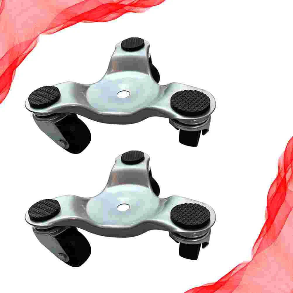 

2Pcs Triangle Moving Mover Portable Household Heavy Objects Furniture Moving Tools Mobile Lifting Equipment Silver