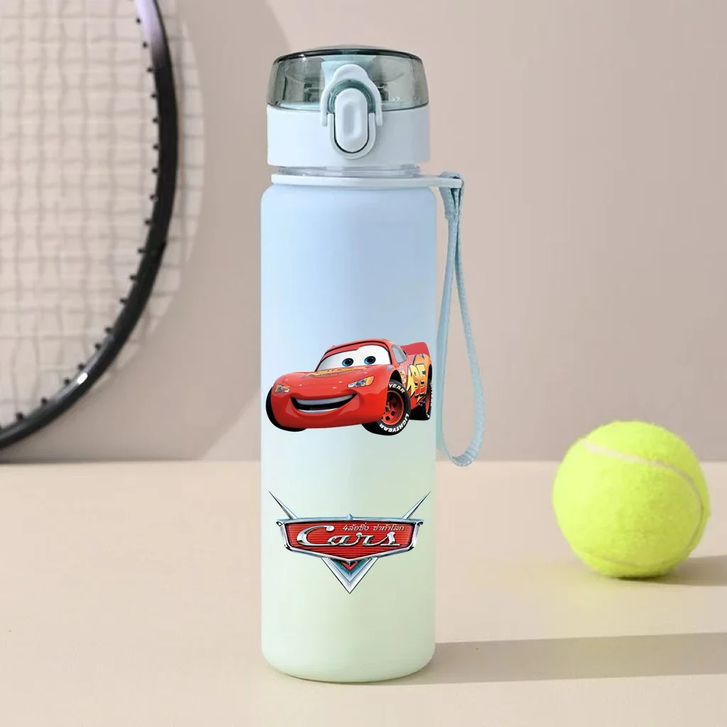 560 мл мультяшные автомобили большая емкость чашка для воды спортивная