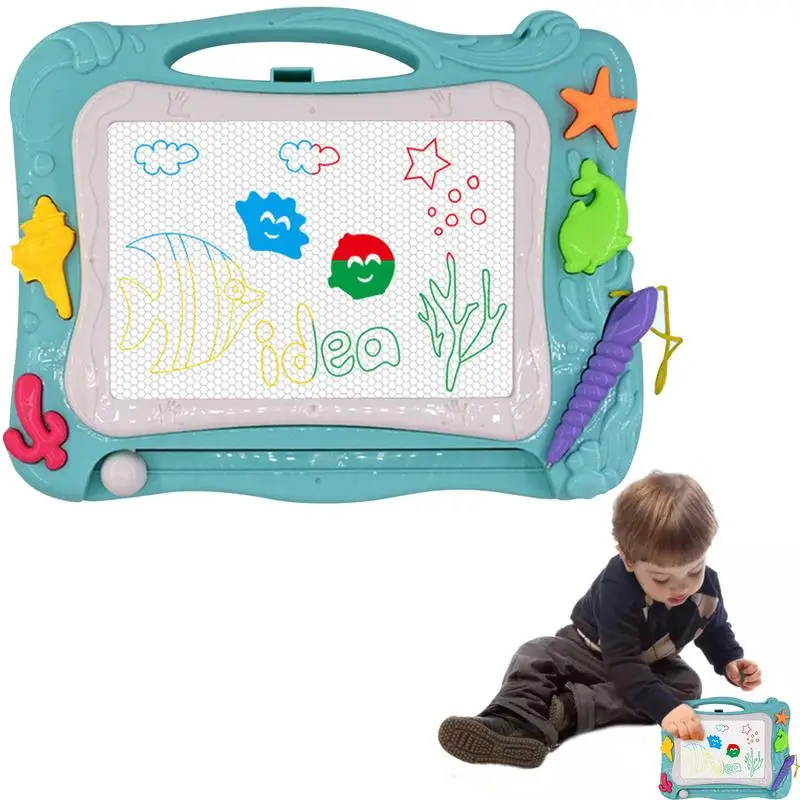 

Erasable Magnetic Board For Kids Doodle Board With Removable Legs Doodle Sketch Pad For Toddler Girls And Boys To Write Draw