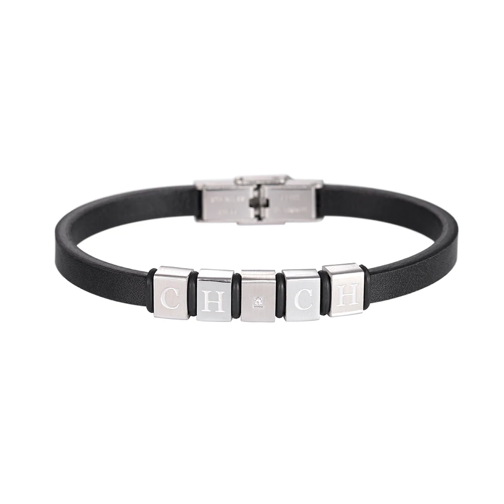 

CILMI HARVILL CHHC Women's Genuine Leather Bracelet With Metal Buckle Design Safe And Sturdy Gift Box Packaging