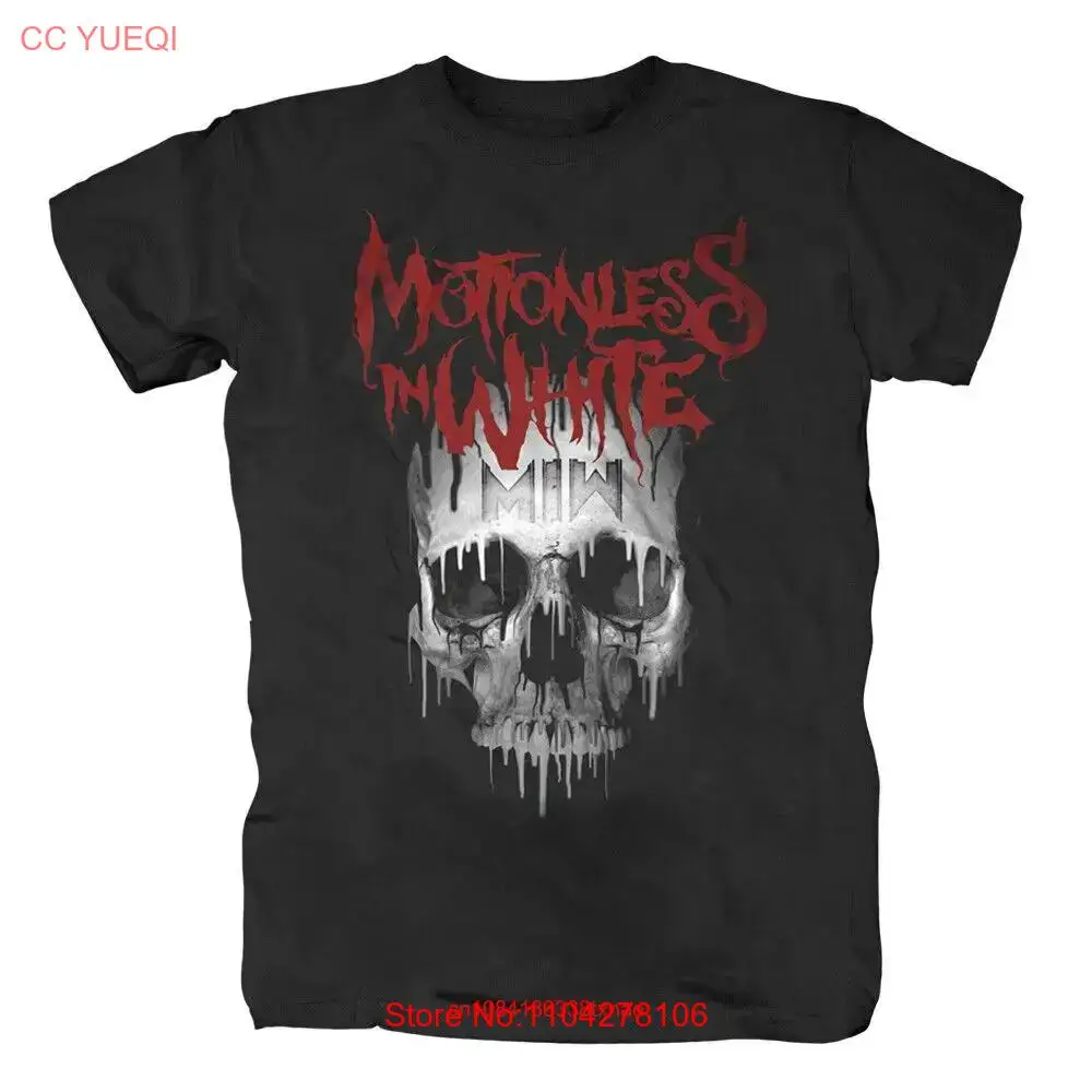 Vintage Motionless in White Men T shirt Black All Sizes S to 5XL Q401 long or short sleeves |