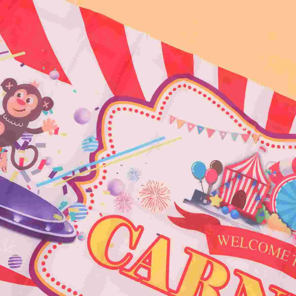 

Carnival Banner Party Circus Backdrop Fiesta Garland Photo Flag Decorations Birthday Mexico Theme Hanging Props Prop Bunting