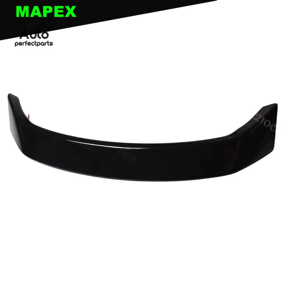 Глянцевое черное крыло спойлера багажника со светодиодной подсветкой для Honda Civic