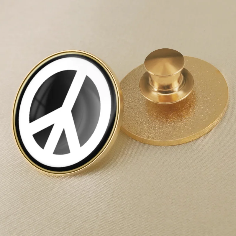 

Peace Brooch Badges Lapel Pins