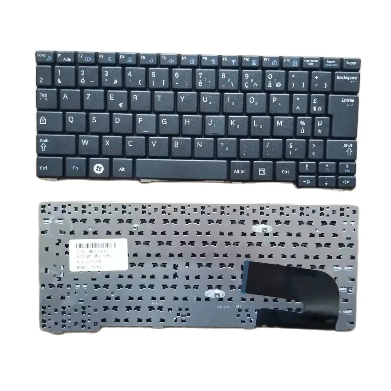 Фото Новая французская испанская Germen UK клавиатура для Samsung N148 N150 N143 N145 N158 NB30 NB20 N102 N102S NP-N145 FR SP GR №1