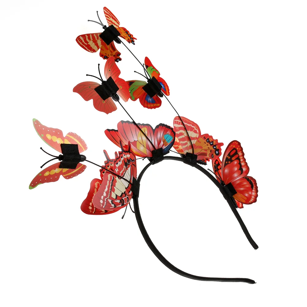 

3 D Hair Party Hoop Bridal Headpiece Headwear Band Performance Cosplay Headdress