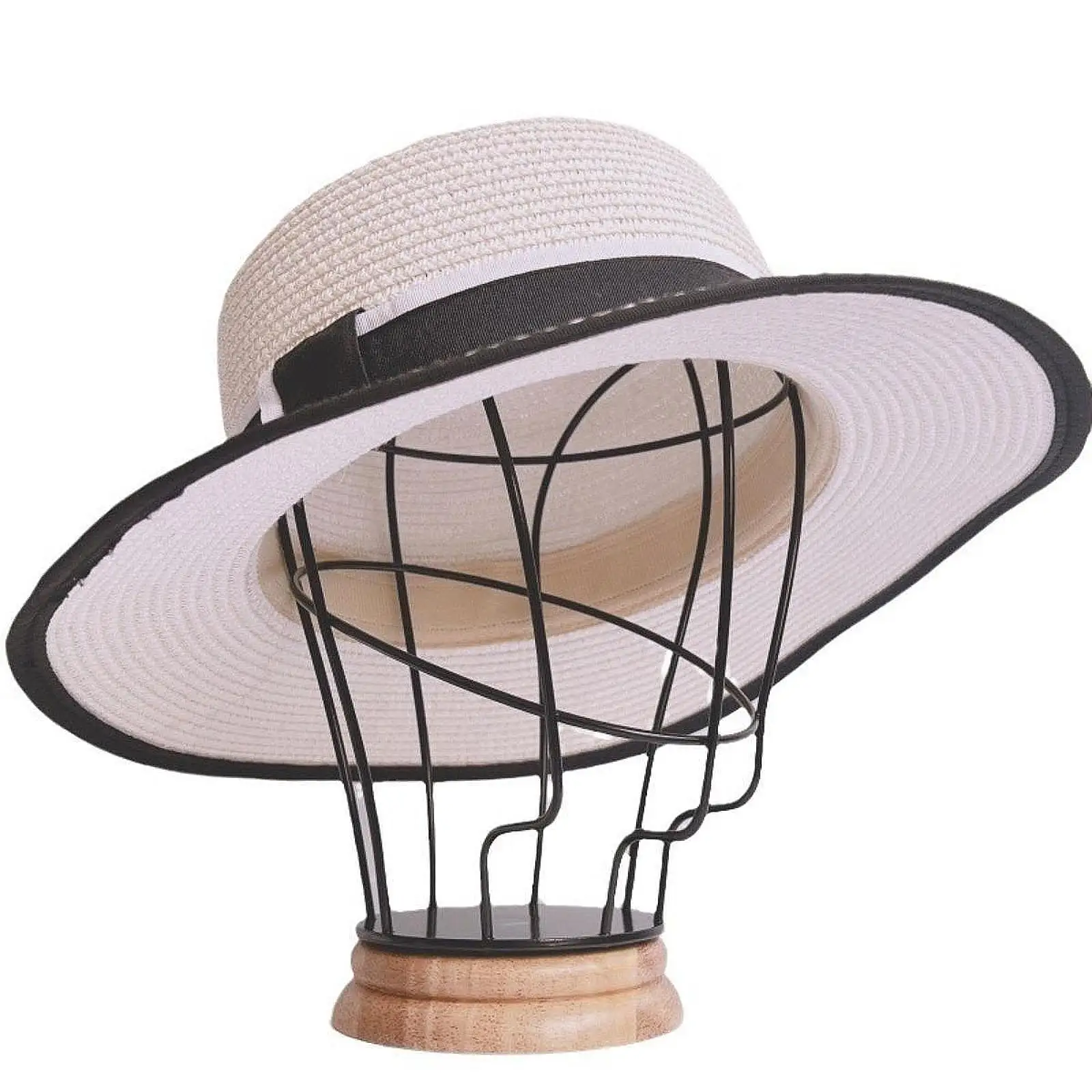 Отдельно Стоящая Металлическая Проволочная Подставка Для Шляп Держатель Шляпы В