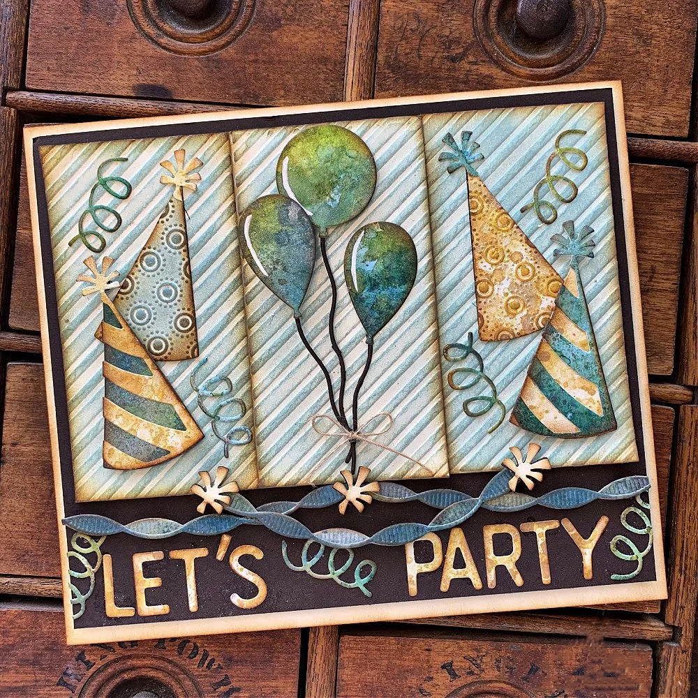 Режущие штампы серебряного цвета для скрапбукинга