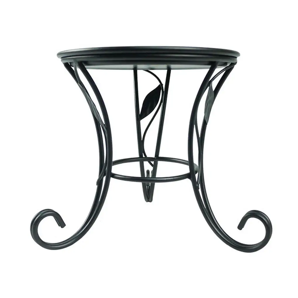 

Indoor Fashion Tabletop Plants Mini Kawaii Stand Portable Flower Pot Holder Shelf Desktop Iron Candle Holder Newest Dropping