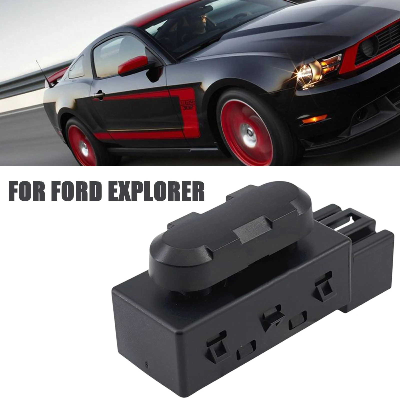 

Power Seat Adjustment Switch For Ford Explorer F150 F250 F350 Black Plastic Driver Side Button Switch 5F9T-14B709-AA