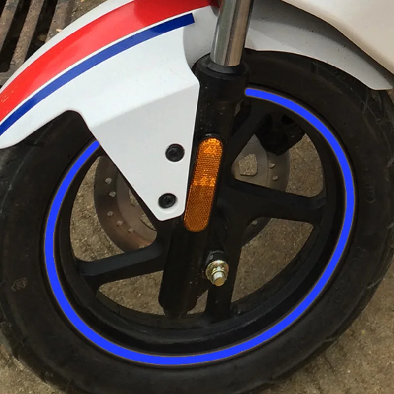 

Electric Motorcycle Sticker Rim Reflective Hub Sticker For Niu Mqi2 / Mqis / u / N1s / Uqi / G1 / G2