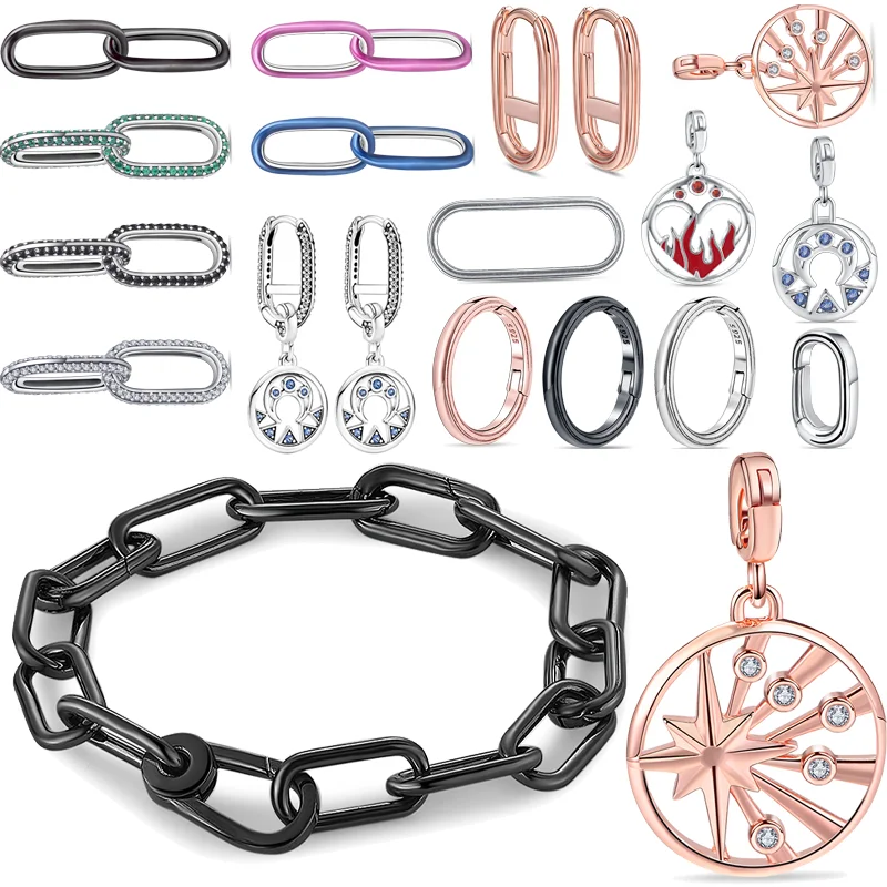 Женское кольцо из серебра 925 пробы с круглым соединителем |