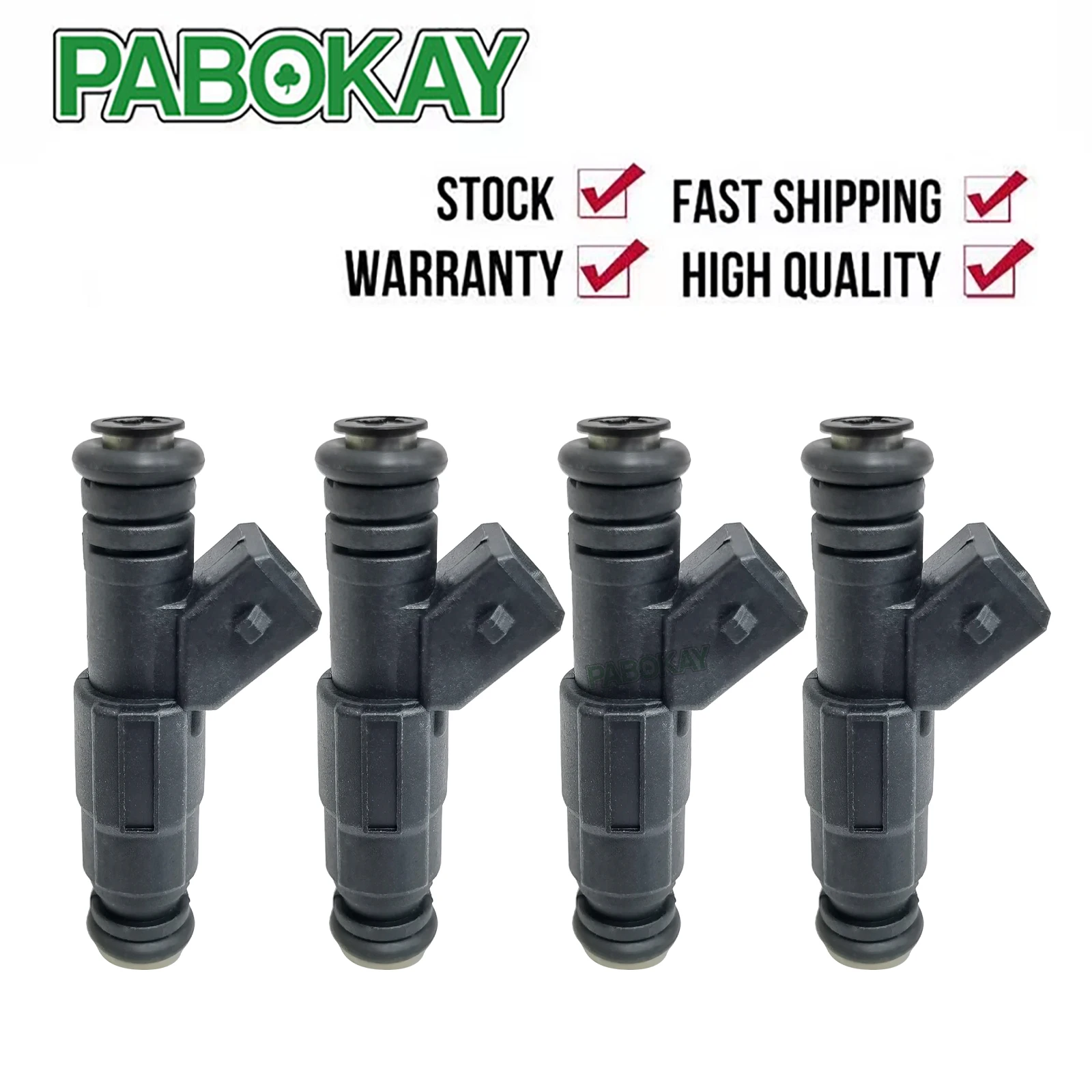 

4 pieces x Fuel Injector 0280155884 17113221 17109596 35175728 For Chevrolet GMC 7.4L 1996-2000