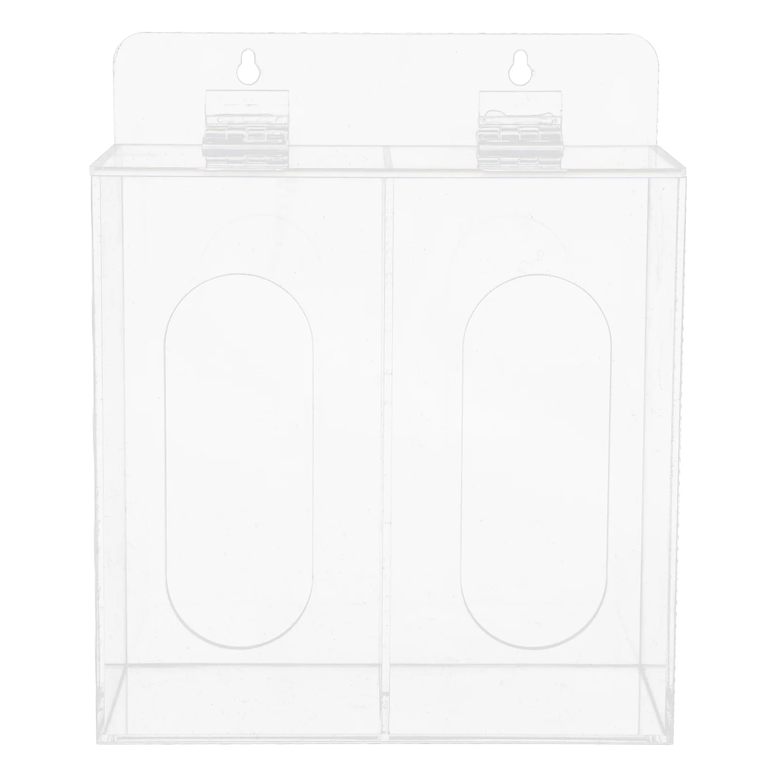 

Transparent Mask Storage Box Portable Mask Dispenser Dust-proof Mask Container