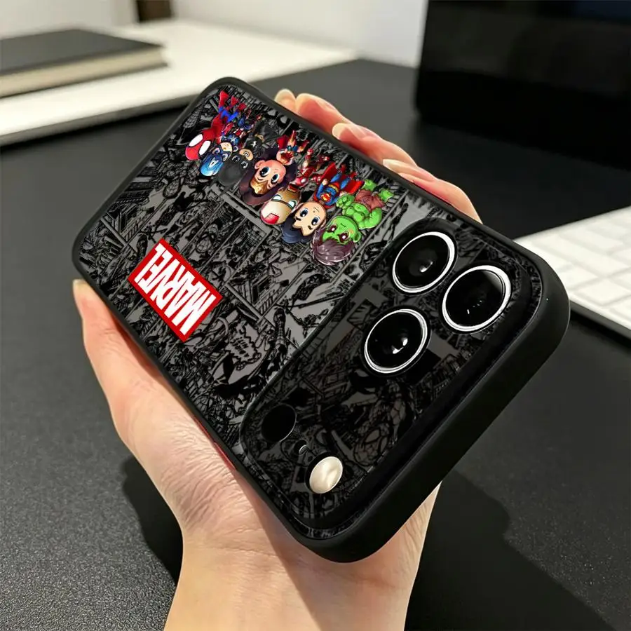 Фото Чехол для телефона Deadpool Venom America Funda Back для iPhone 17 Pro Max 7 8 SE 14 16 Plus 17e 11 12 13 Mini Air 15 XS XR №5
