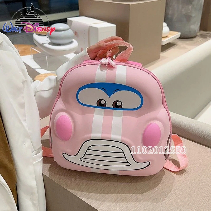 Disney McQueen New Girls' Backpack Cartoon Cute Children's Schoolbag 3D Large Capacity High Quality Children's Leisure Backpack