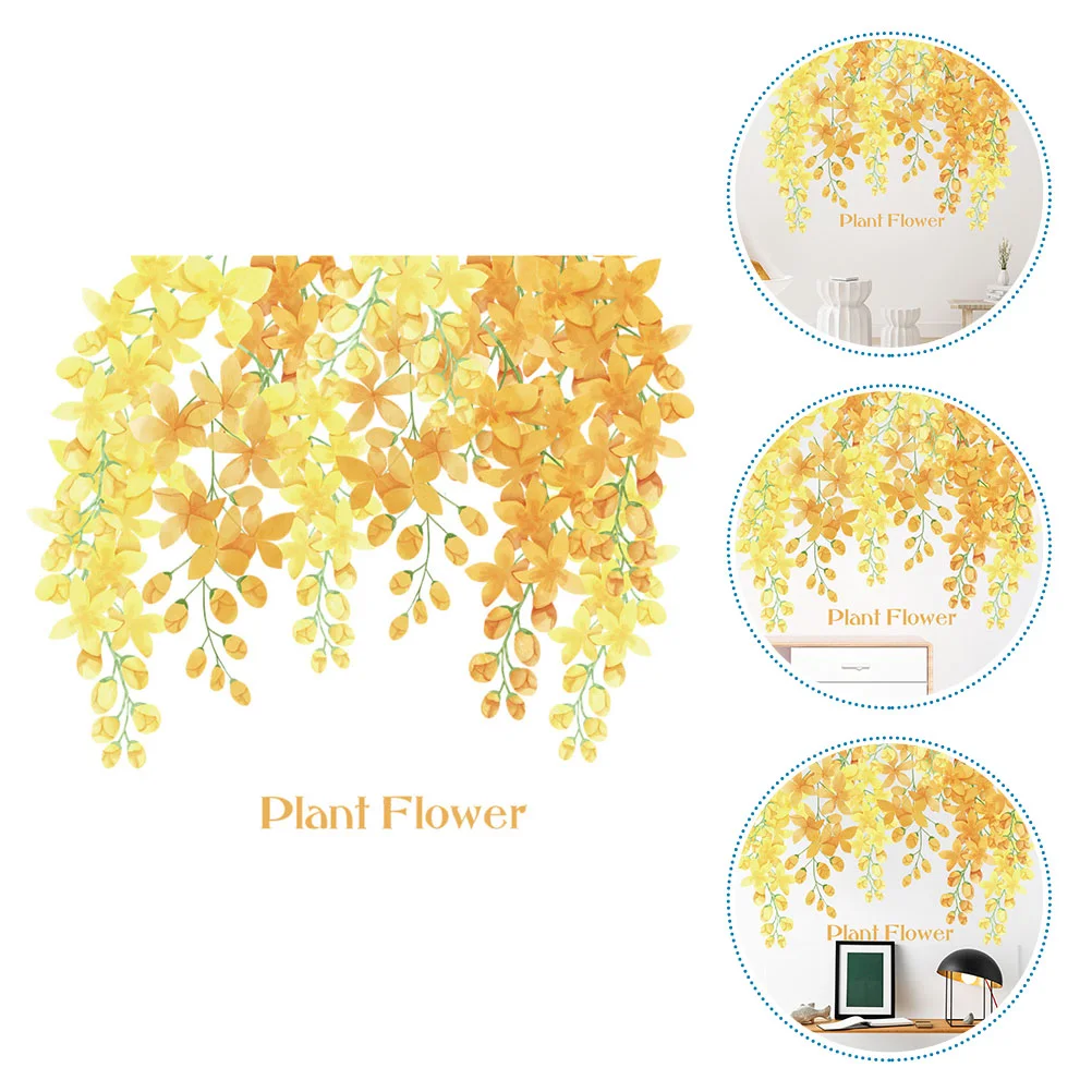 

2 Sheets Maple Leaf Wall Stickers Home Decorations Bedroom Living Room Stickers