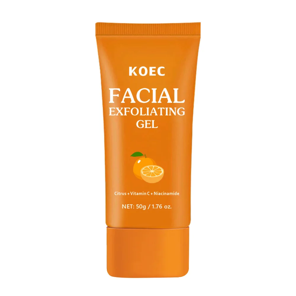 50 г. Гель для лица KOEC Citrus Vitamin C отшелушивающий, глубоко очищающий, успокаивающий, увлажняющий, нежирный, легкий, с алоэ вера и ниацинамидом (art.: 3920db2ec26da) - 3920db2ec26da