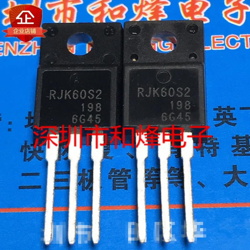

5PCS-10PCS RJK60S2 TO-220F 600V 10A On Stock New And Origjnal