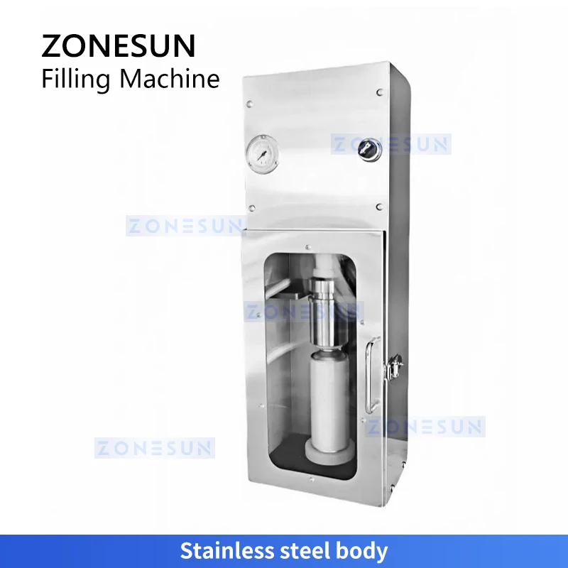 Zonesun ZS-MQF1 Машина для наполнения банок с краской аэрозольных баллончиков